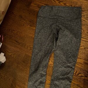 Gray lululemon leggings size 10